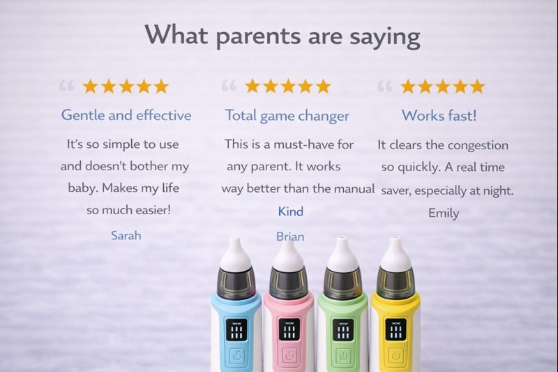 FixSniff™ Electric Baby Nasal Aspirator